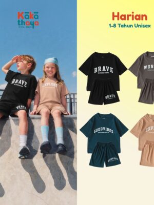 HARIAN Misty, Hitam, Tosca, Salmon